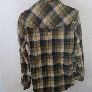 Vintage pearl snap Western Shirt